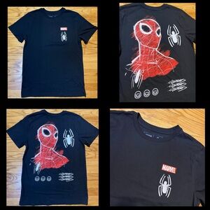 Marvel Spider-Man t shirt Size Medium Black Men’s Sz M New Without Tags!